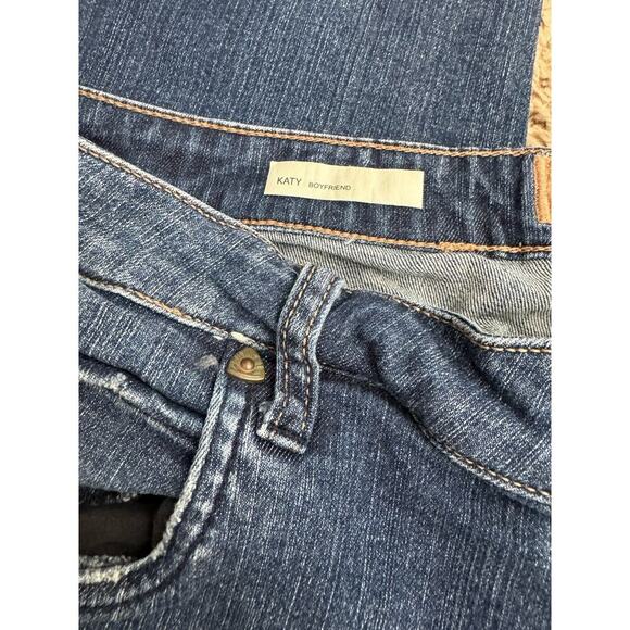 Kut From The Kloth Jeans Womens 14 Blue Katy Boyfriend Straight Leg Medium Wash - Picture 9 of 12